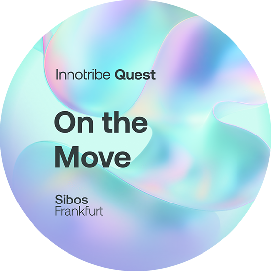 Sibos 25 - Exploration route - On the move POAP image