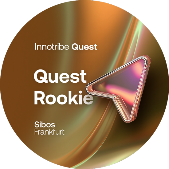 Sibos 25 - Exploration route - Quest rookie POAP image