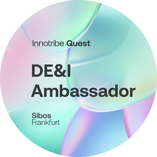 Sibos 25 - Networking route - DE&I ambassador POAP image