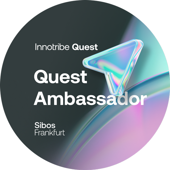 Sibos 25 - Networking route - Quest ambassador POAP image
