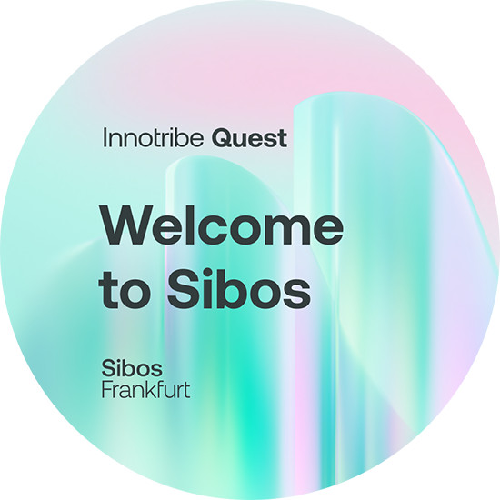 Sibos 25 - Networking route - Welcome to Sibos POAP image