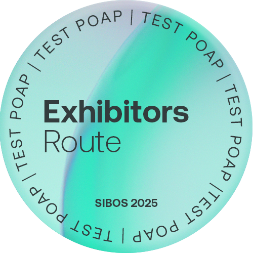 Sibos 25 - Test POAP 4 - Exhibitors route POAP image
