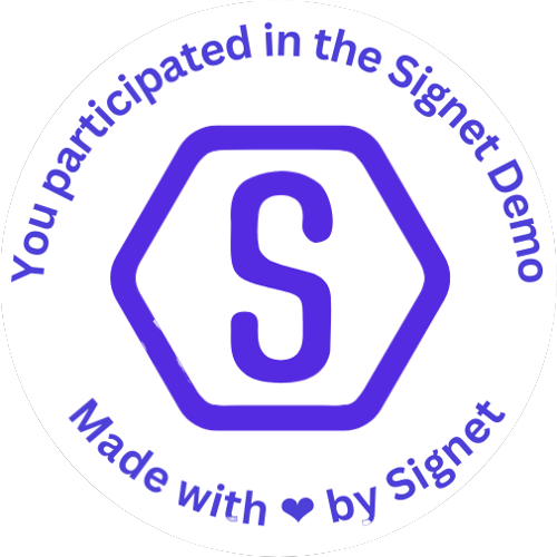 Signet Demo Test POAP image