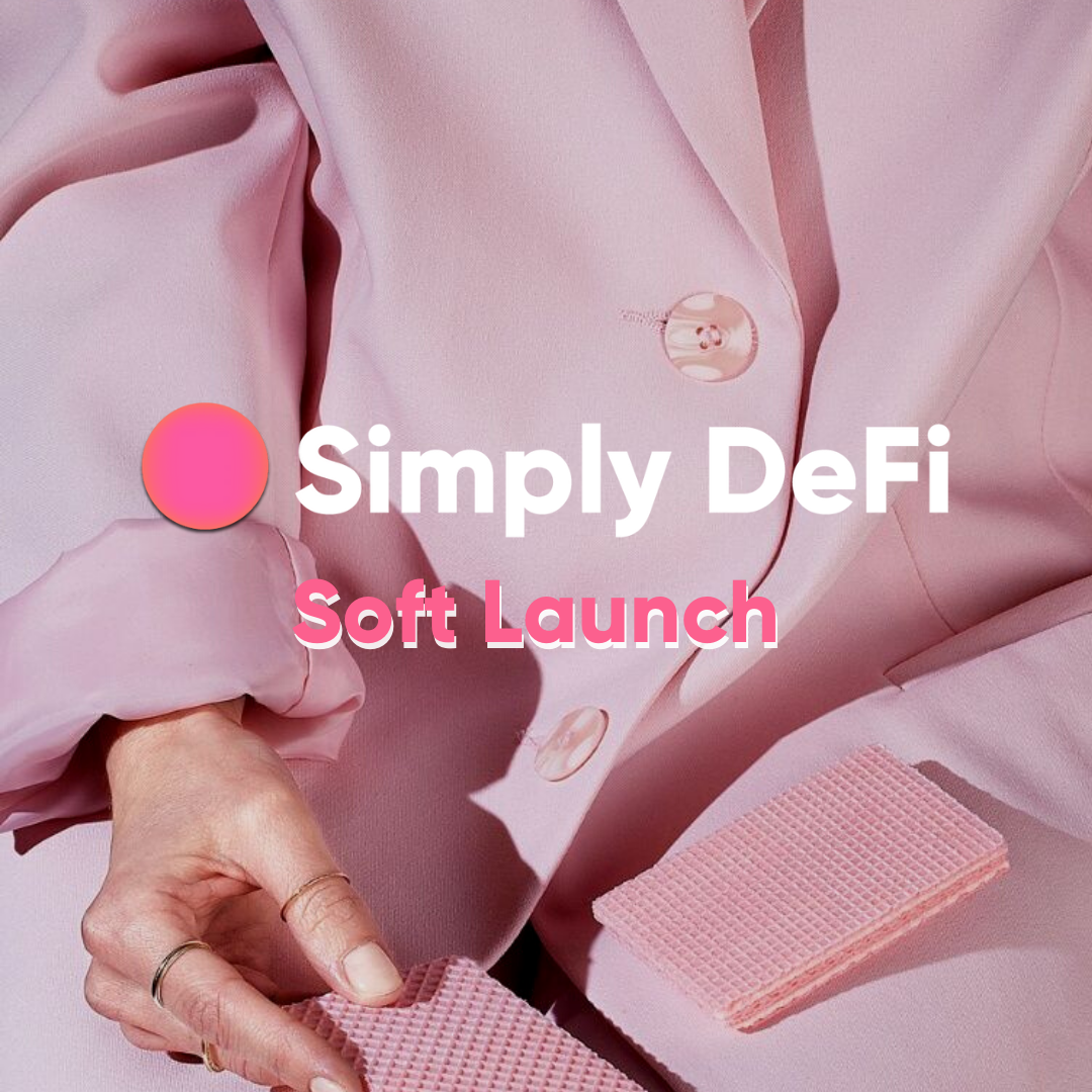 Simply DeFi — Soft Launch event POAP image