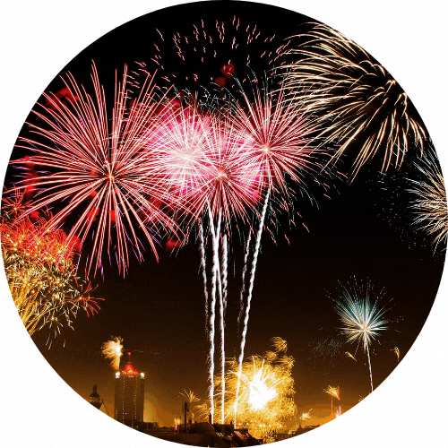 Slices of the Metaverse 13 - Happy New Year! POAP image