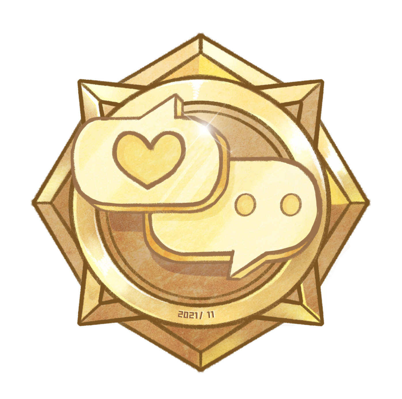 [SnapFingersDAO] Agent Lefu 乐富探员 Gold POAP image