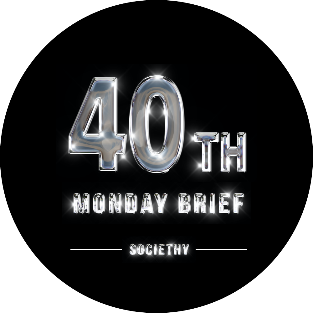 Societhy - Monday Brief Edition 35-40 Commemorative Badge POAP image