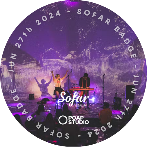 Sofar Sounds Berlin June 27th 2024 POAP image