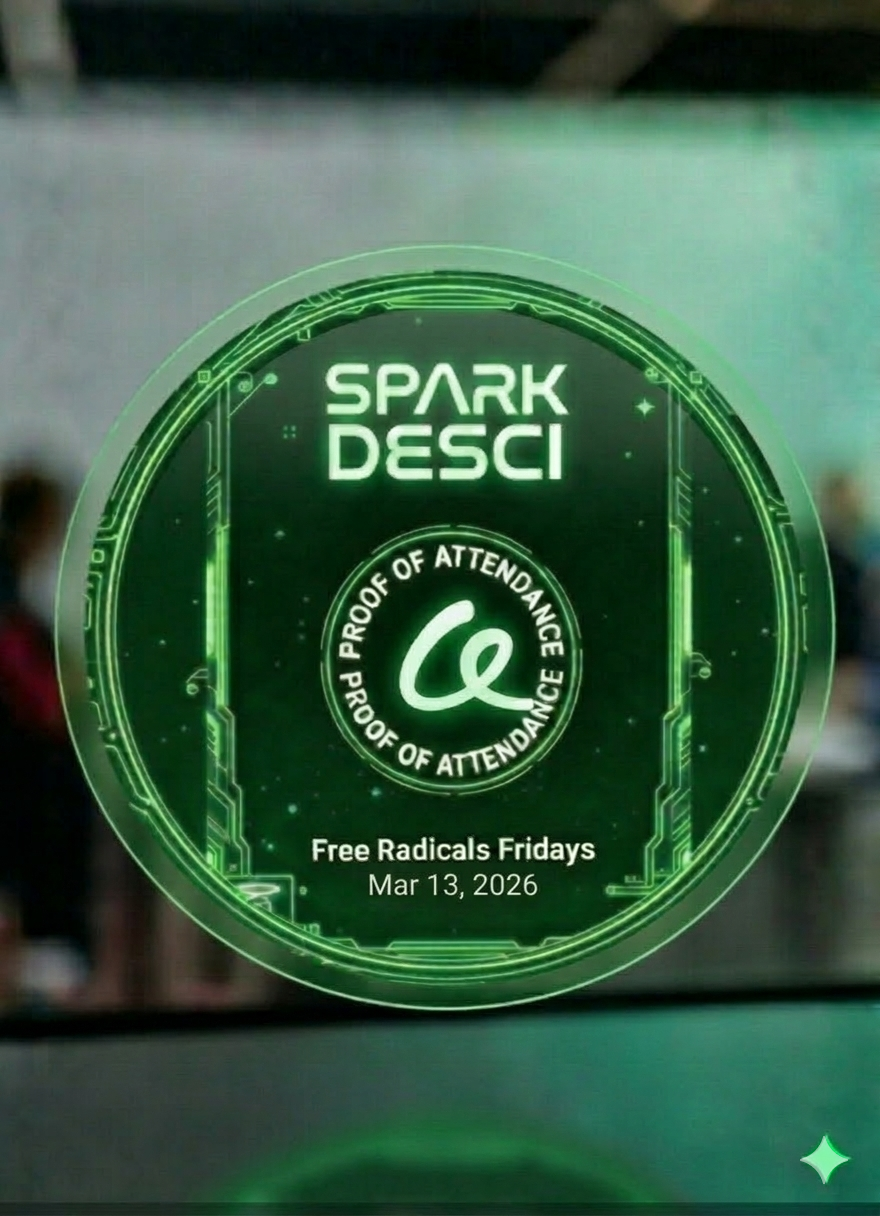 Spark DeSci Fund for Radical Researchers AMA POAP image