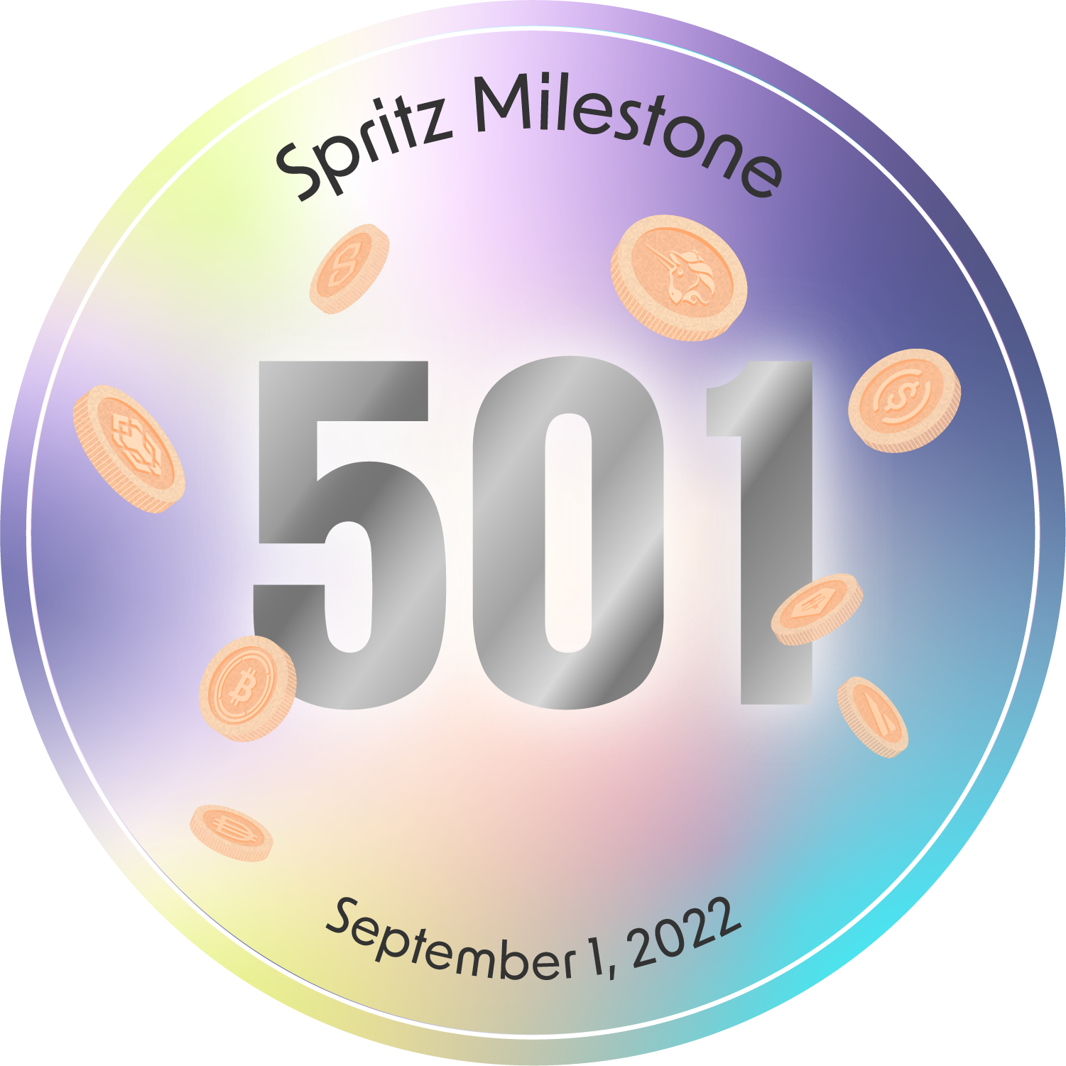 Spritz Milestone 501 POAP image