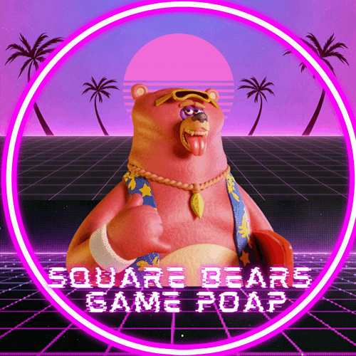 Square Bears NFT Game Leak POAP image