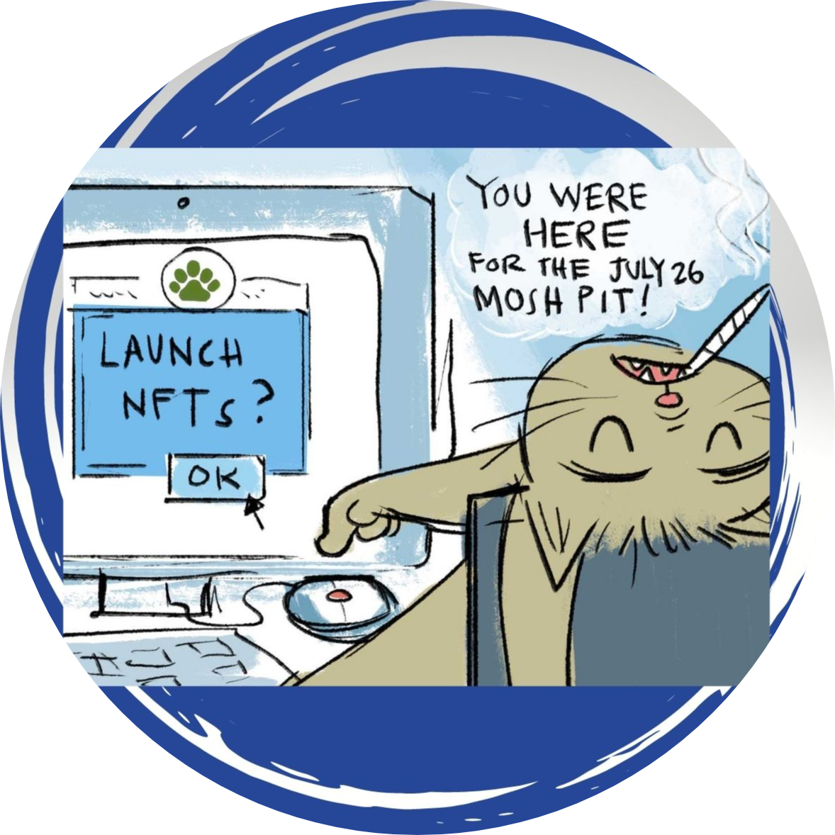 Stoner Cats Moshpit 7.26.2021 POAP image