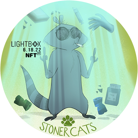 Stoner Cats x DeadHeads NYC 2022 POAP image