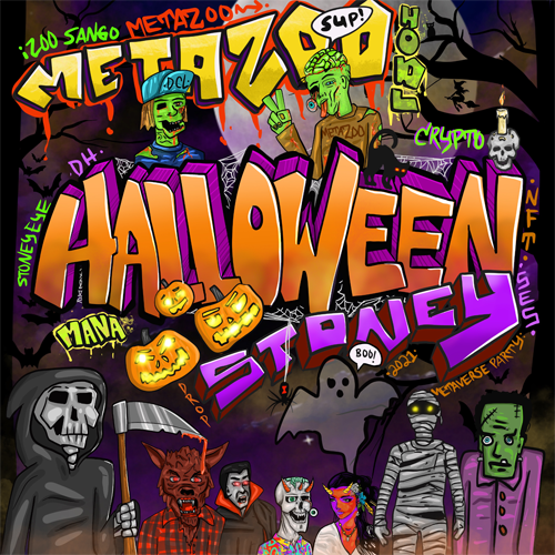 STONEY EYE X MetaZoo International | HAUNTED RAVE AIR DROP POAP image