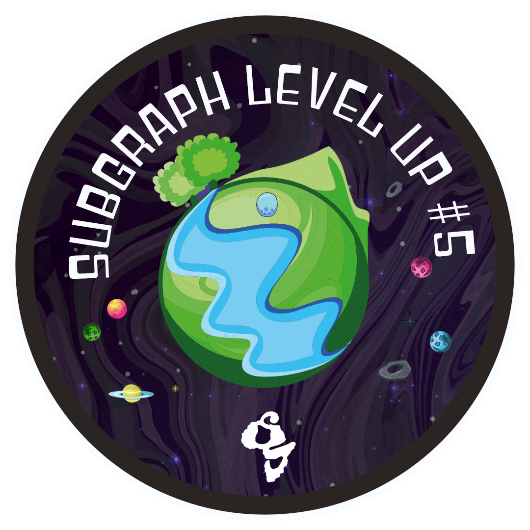 🛸 Subgraph Level Up #5 🍄   POAP image