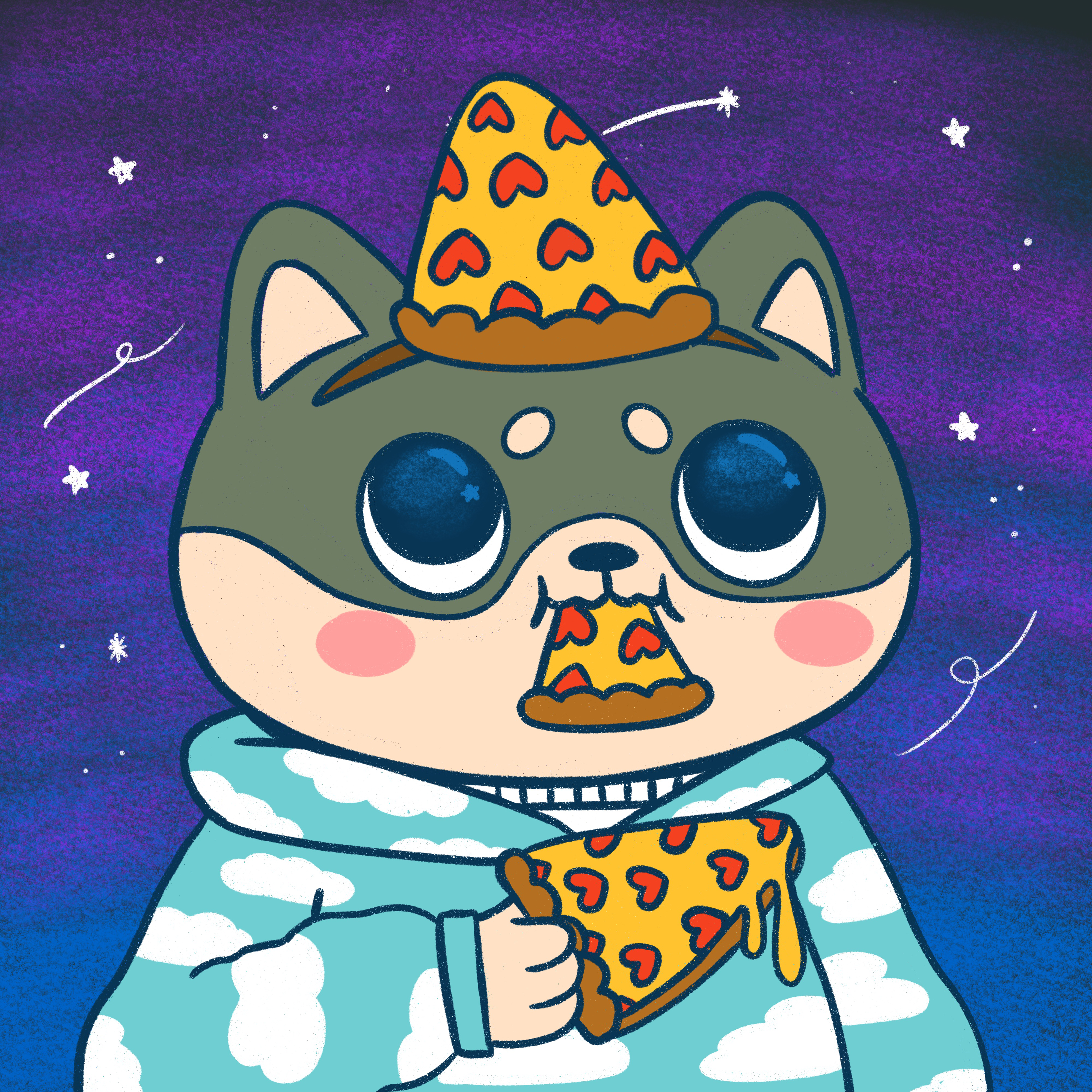 Super Shiba Club x Rare Pizzas POAP image
