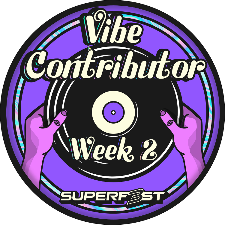 Superf3st Vibe Contributor Week 2 POAP image