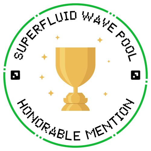 Superfluid Wave Pool #3: Honorable Mention POAP image