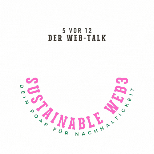 Sustainable Web3 Talk mit Lorenz Hahn  POAP image