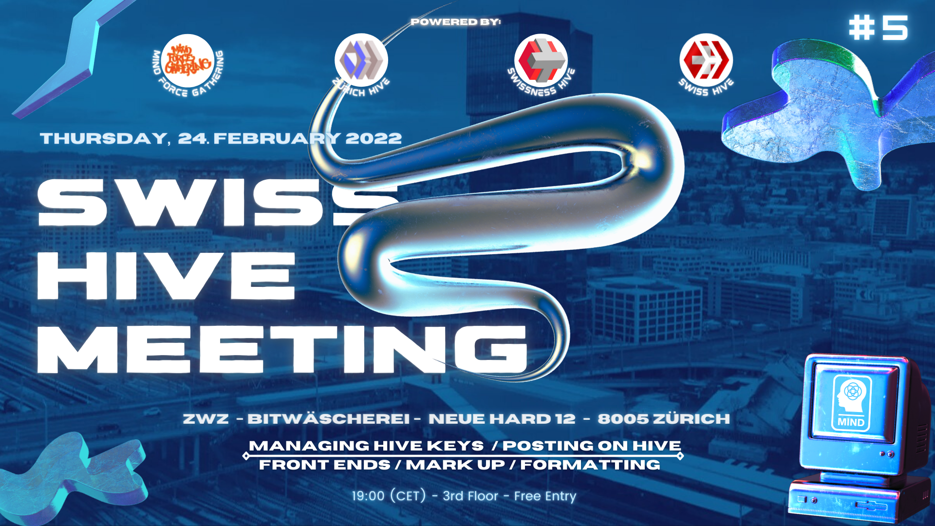 Swiss Hive Meeting #5 drop image
