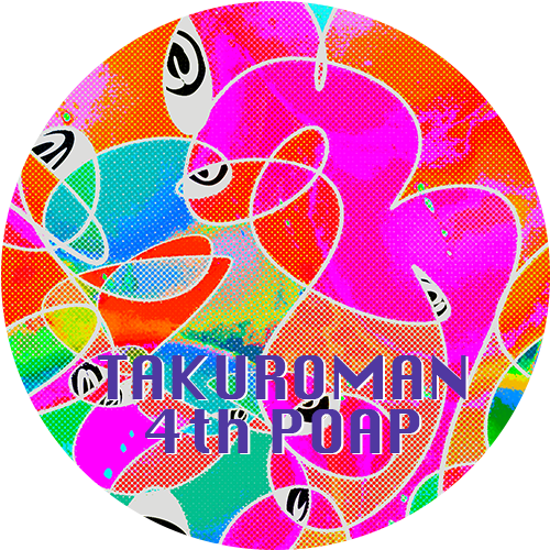 TAKUROMAN The Fourth POAP POAP image