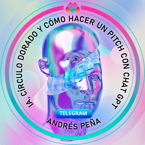 Telegram Voice - Inteligencia Artificial, Círculo Dorado y cómo hacer un pitch con ChatGPT POAP image