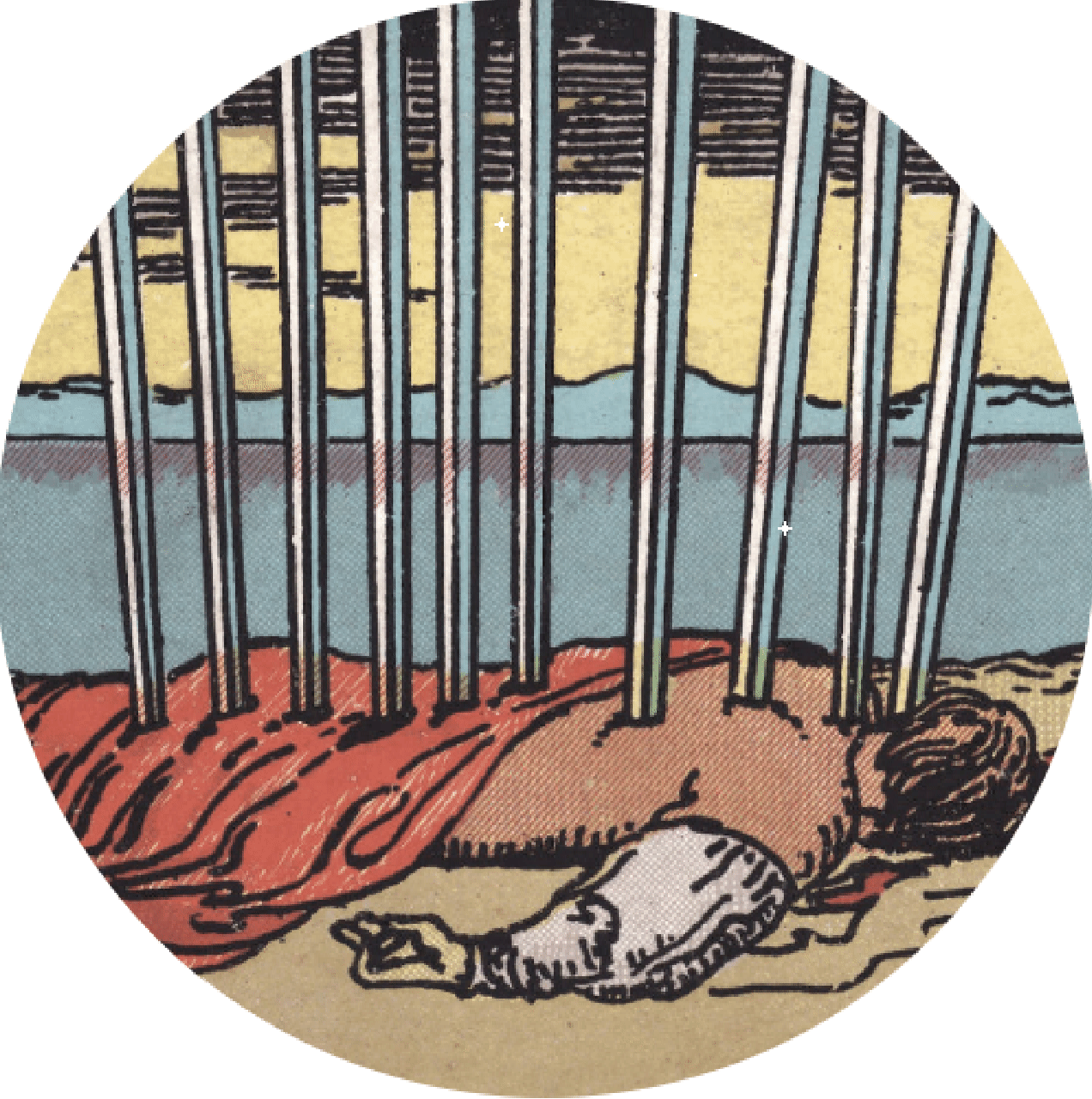 Ten of Swords - S1E6 That's T.H.A.T. POAP image