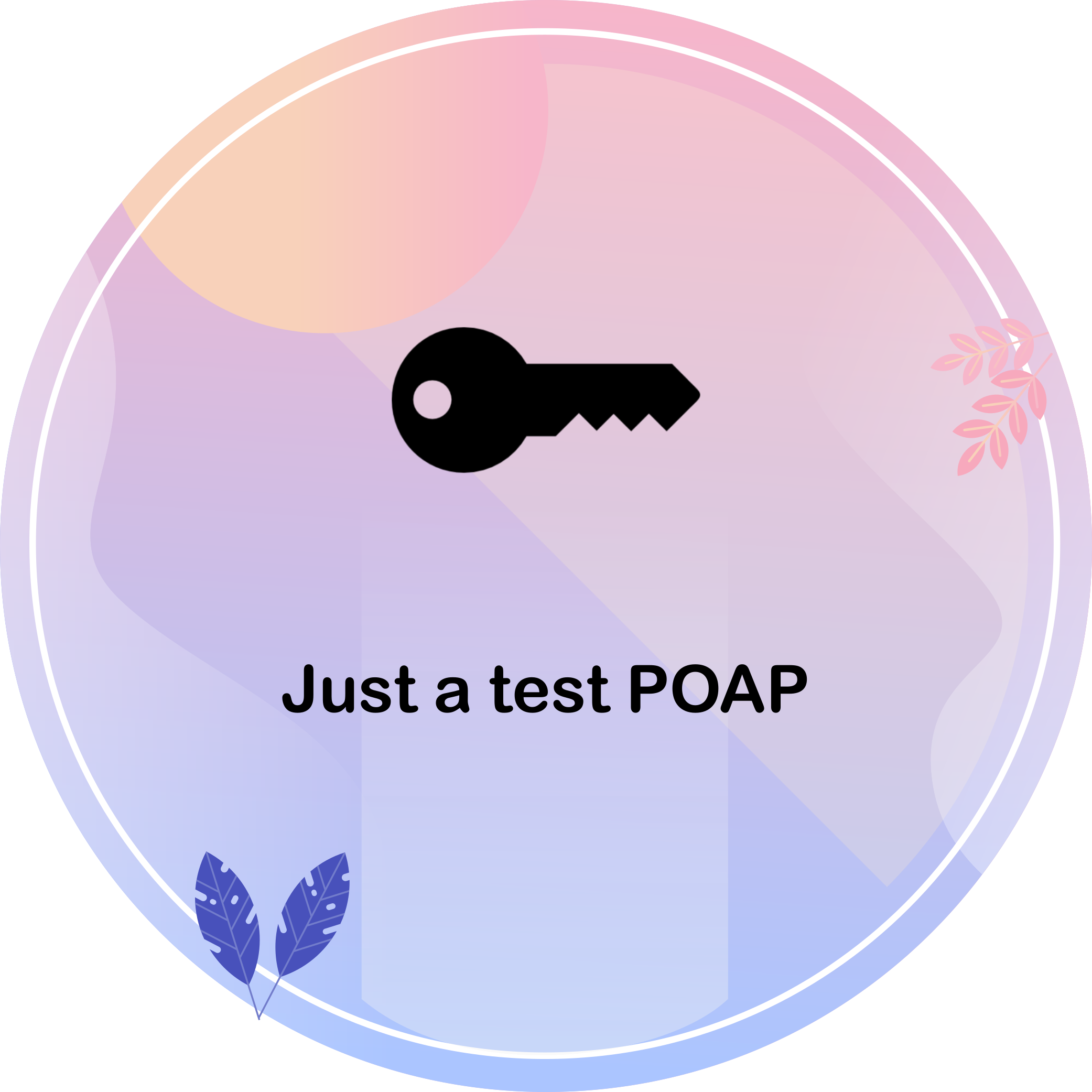 Test POAP - Key to gated project POAP image