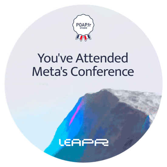 Meta's Connect Conference in Spatial  POAP image