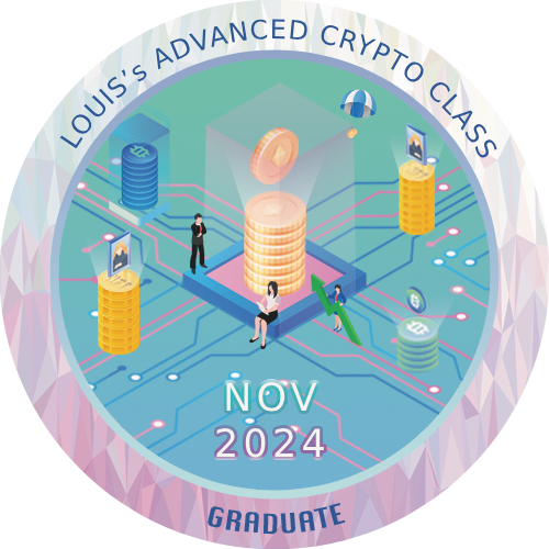 The 35th batch of advanced crypto class graduates POAP image