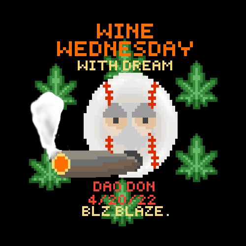 The 4/20 Wine Wednesday with Dream POAP image