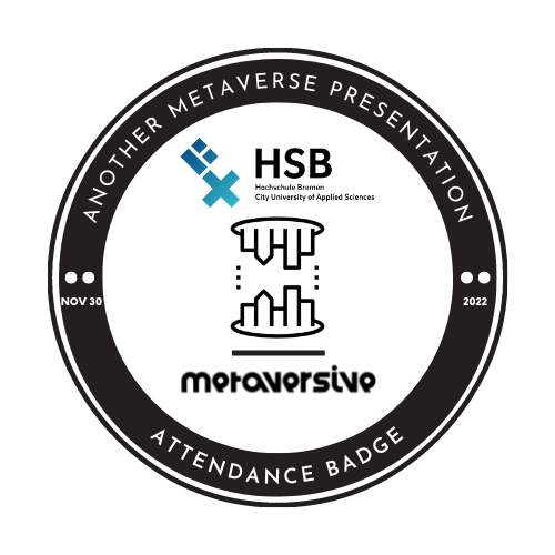 The attendance of the Metaverse class by Metaversive  POAP image