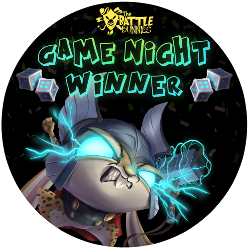 The Battle Bunnies - Game Night Winner! POAP image
