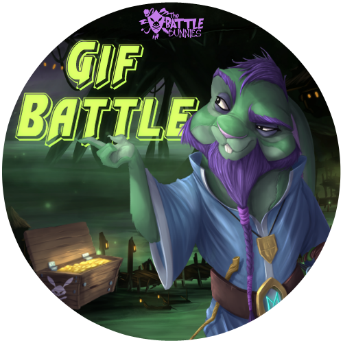 The Battle Bunnies - GIF Battle Game Night drop image
