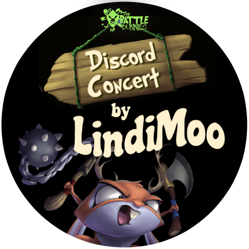 The Battle Bunnies - LindiMoo Discord Concert POAP image