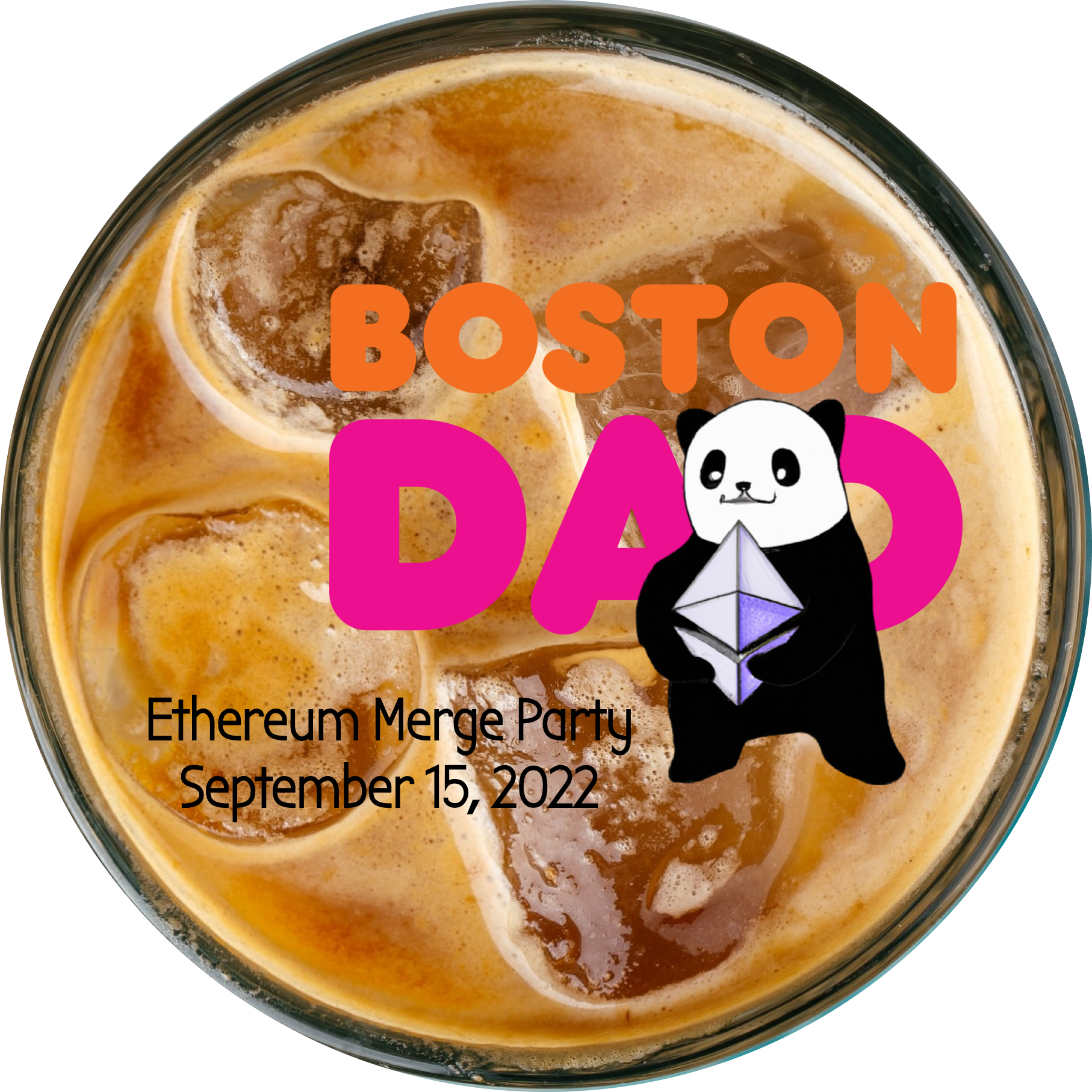 The Boston DAO Ethereum Merge Party POAP image