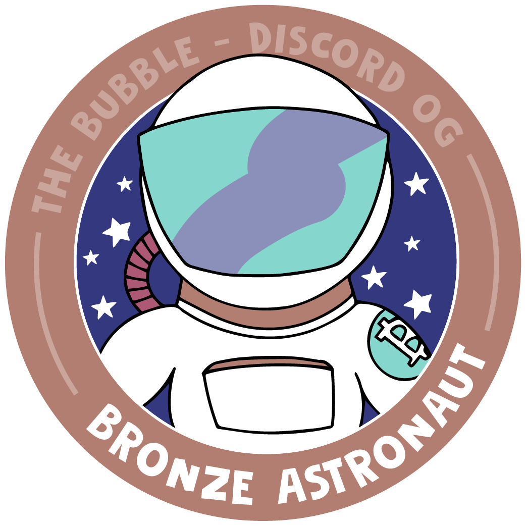 The Bubble OG - Bronze Astronaut POAP image