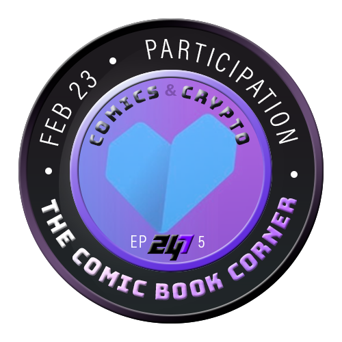 The Comic Book Corner Ep 5 POAP image