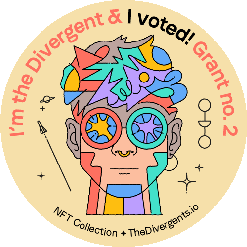 The Divergents - 2nd vote to support positive impact project [Grant 2] POAP image