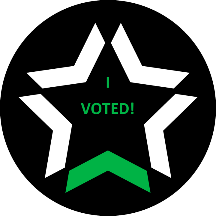 The first CXN DAO election POAP image