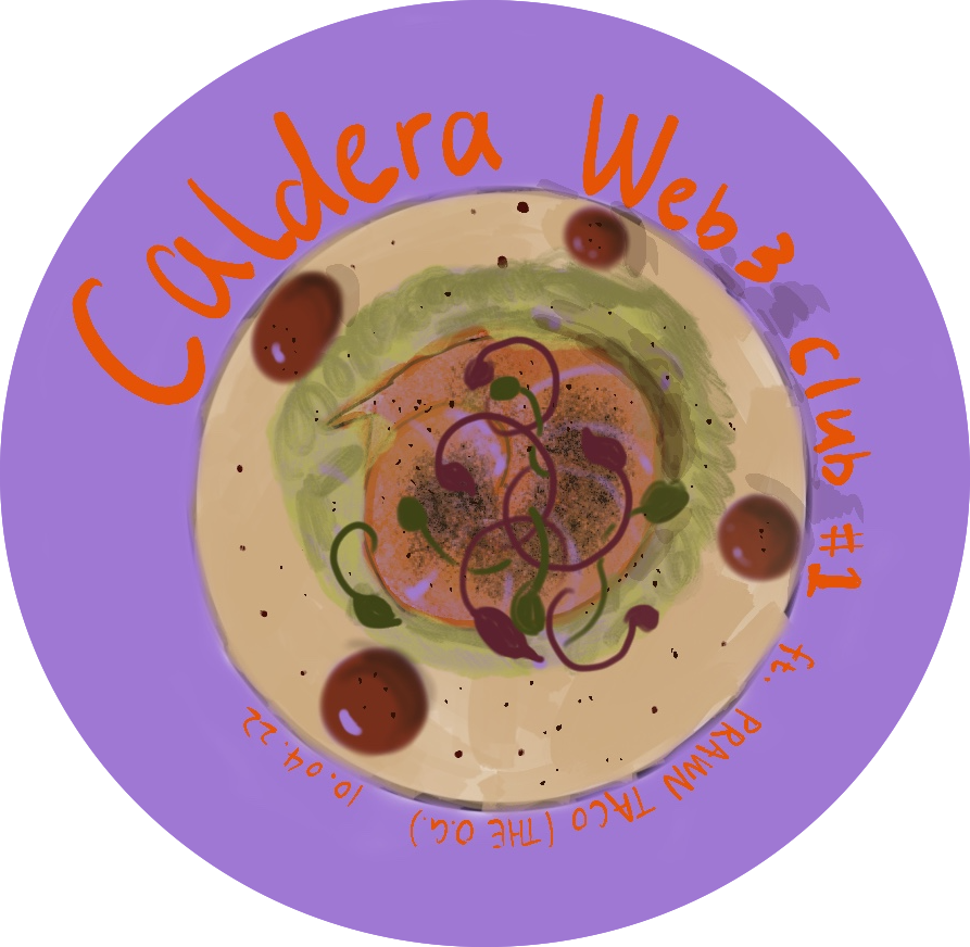 The First Web3 Gathering at Caldera Hackney 10.04.22 POAP image