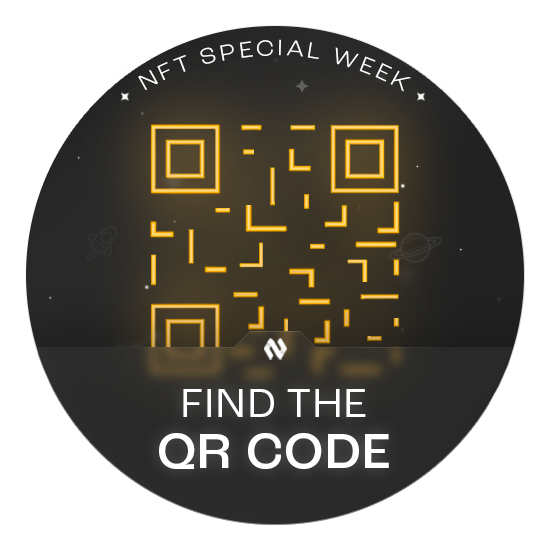 The Golden QR Code Mini Game 3 | NFT Special Week 2022 POAP image
