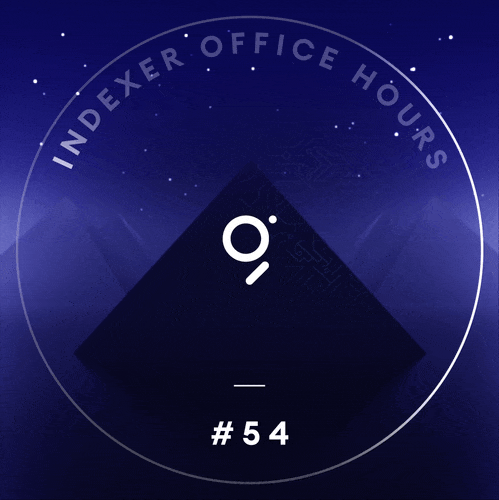 The Graph Indexer Office Hours #54 POAP image