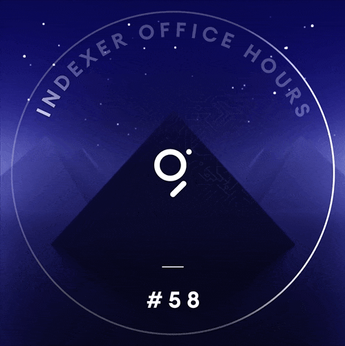 The Graph Indexer Office Hours #58 POAP image