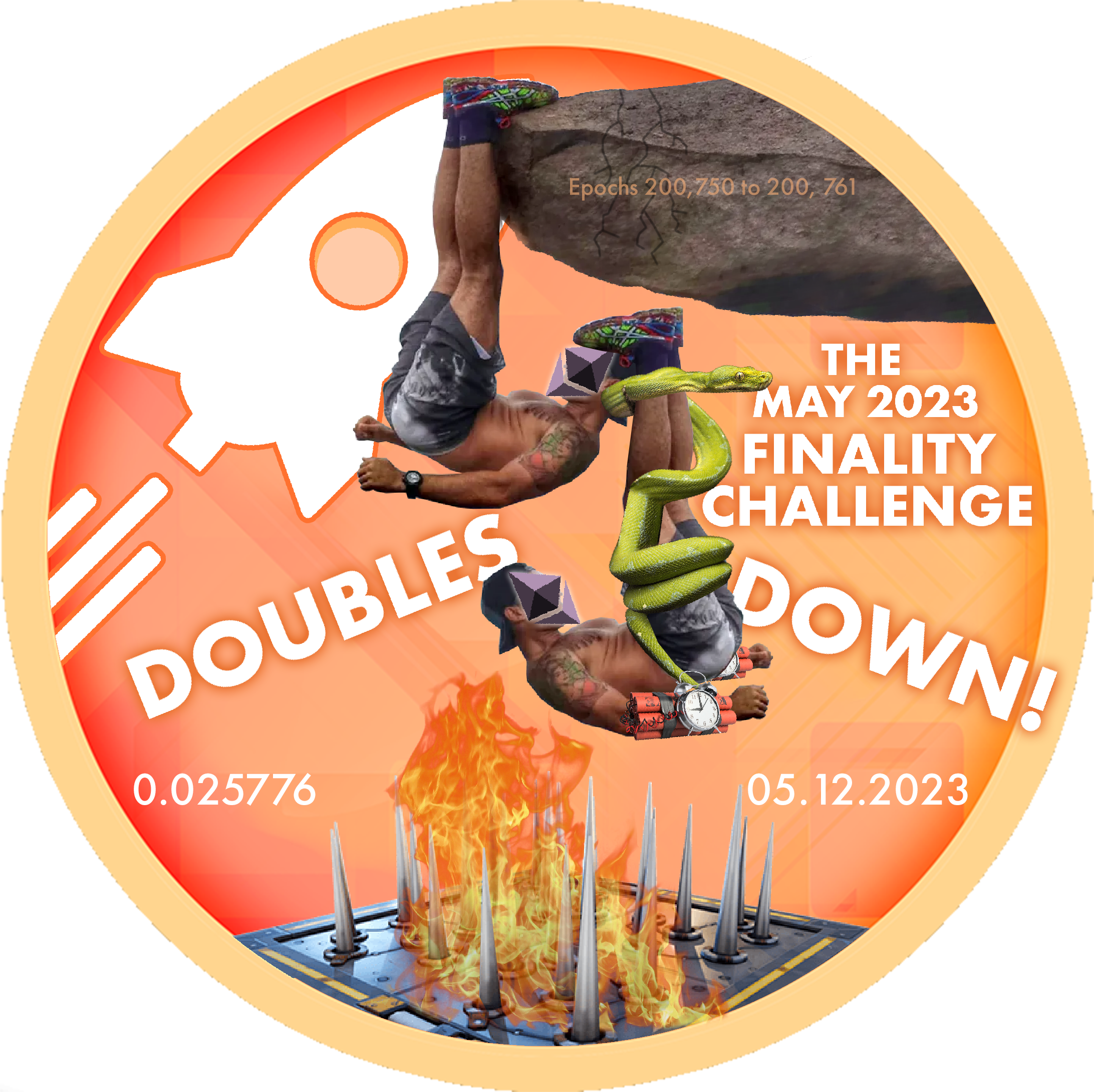 The May 2023 Finality Challenge DOUBLES DOWN! POAP image