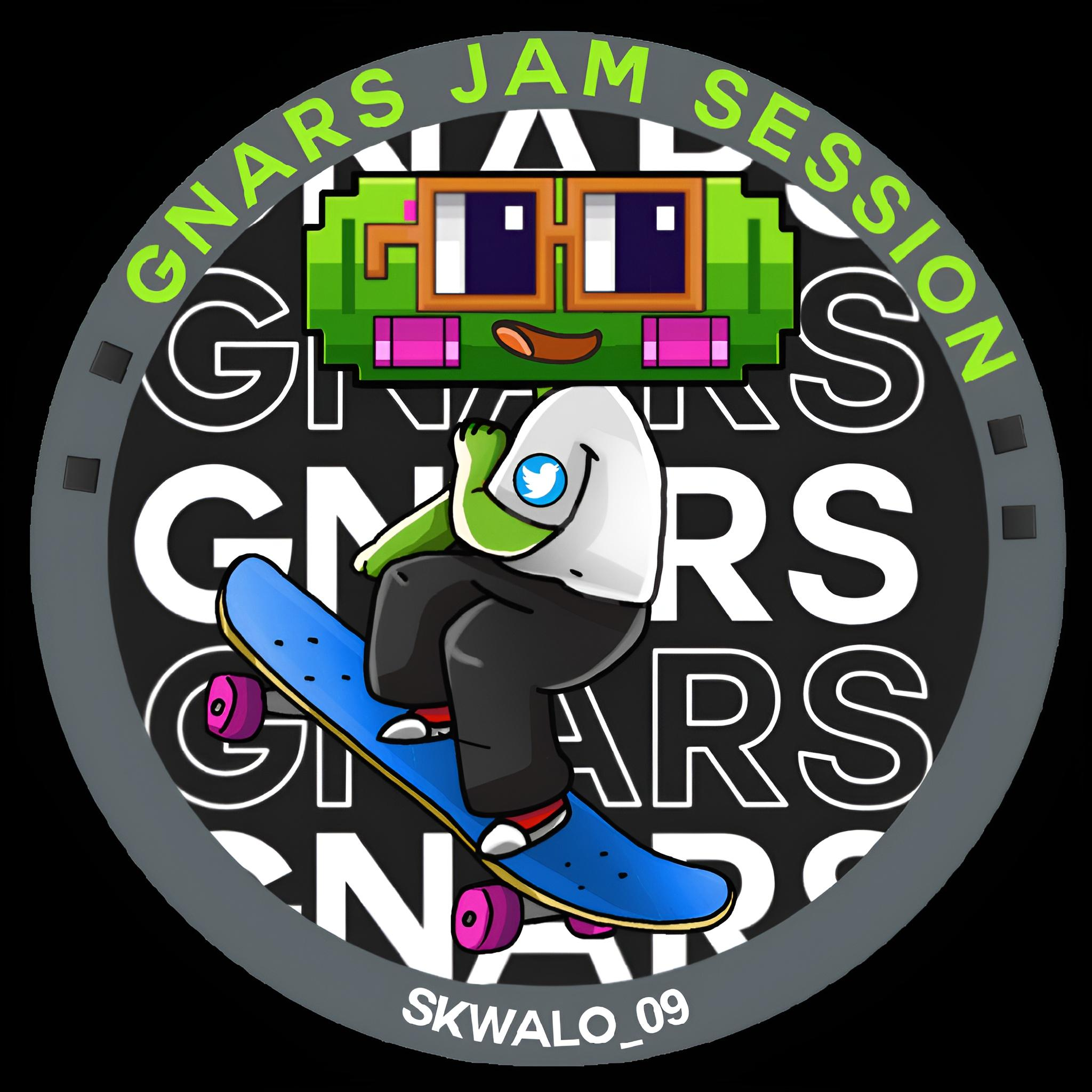 The Noun Square SoapBox: Gnars Jam Session 58 POAP image