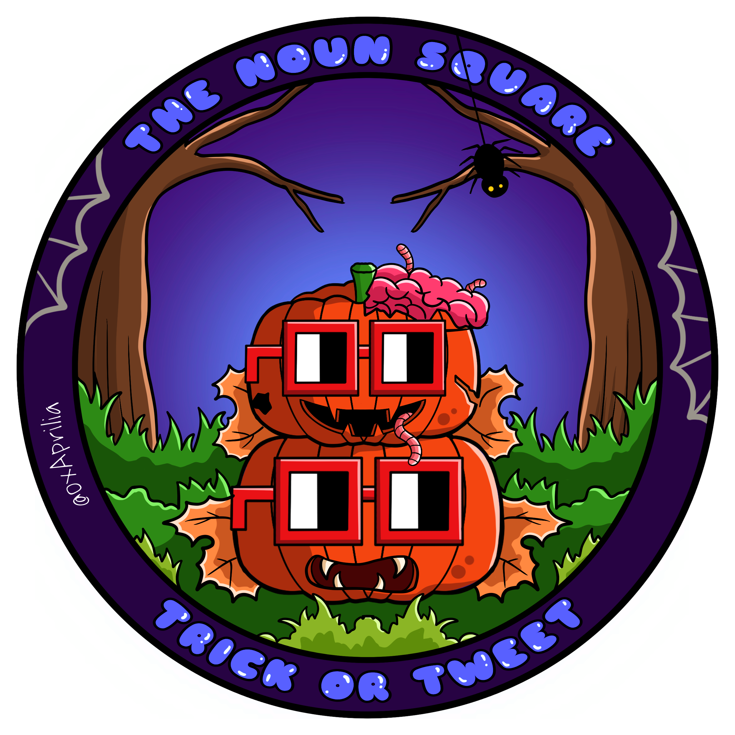 The Noun Square Spooky Secret Halloween POAP 4/6 POAP image