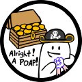 The Pirates POAP! Permissionless x BanklessDAO POAP Treasure Hunt POAP image