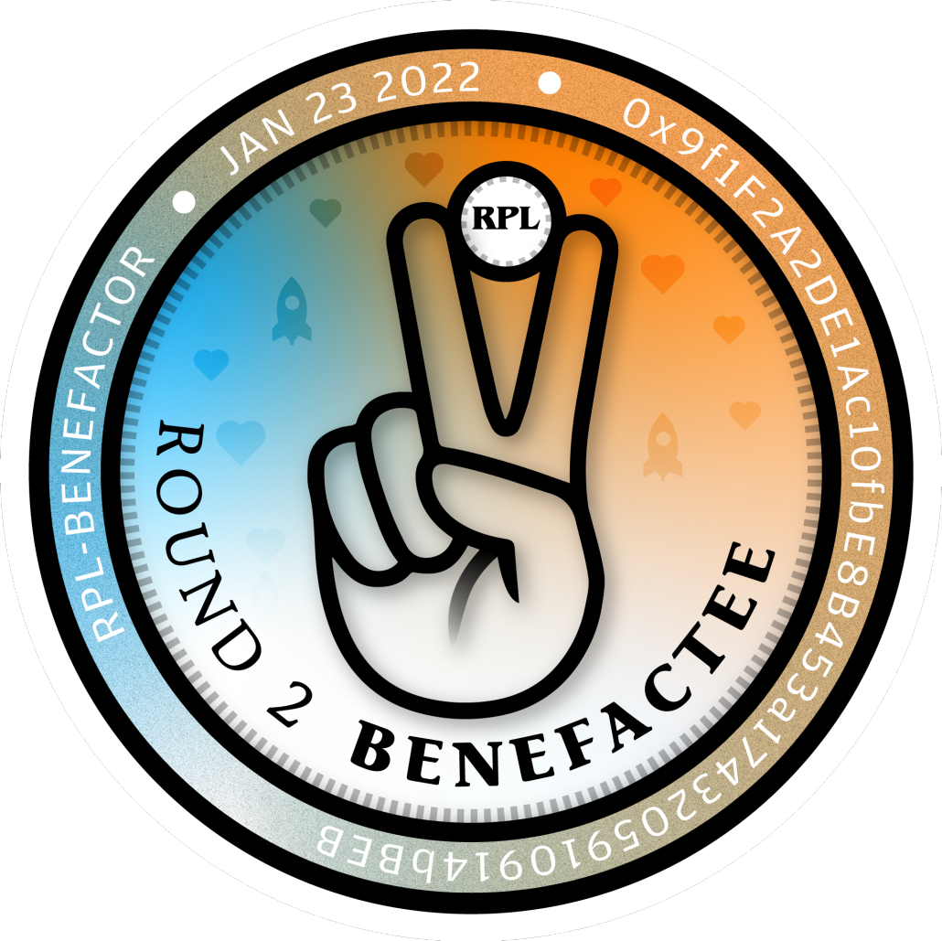 The Rocket Pool Benefactor's Round 2 of Distributions drop image