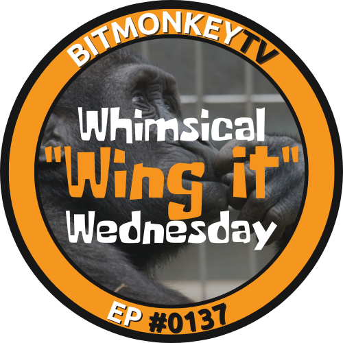 The State of Web3, NFTs & Perspective 🐵 Whimsical “Wing It” Wednesday 🤓 BitmonkeyTV 📺 #0137 POAP image